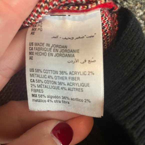 🌲 Charter Club holiday sweater-PL - Picture 3 of 3